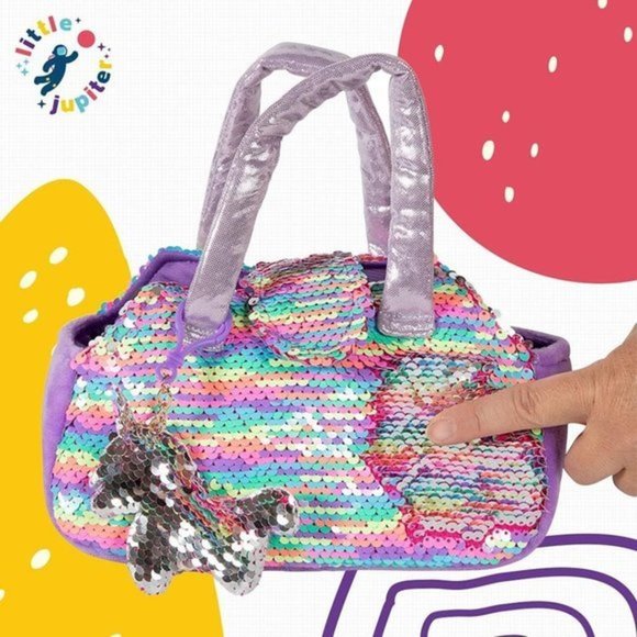 Purple‎ Rainbow Unicorn Plush Pet Set Unicorn Toys Stuffed Animal for Kids - Picture 6 of 6